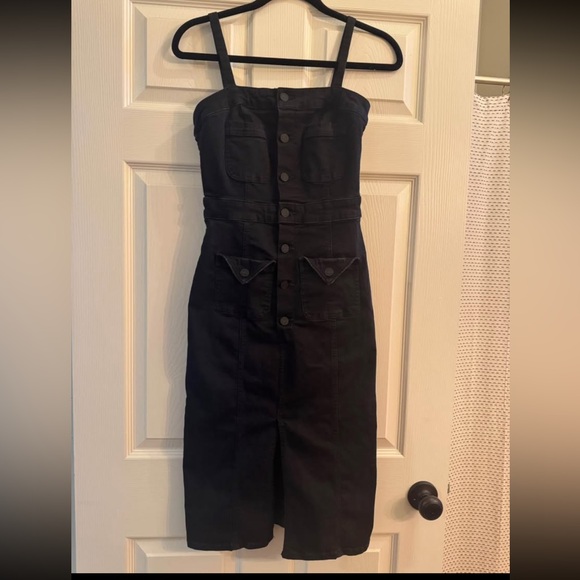 MOTHER Black Cotton Blend Garment - Picture 2 of 3